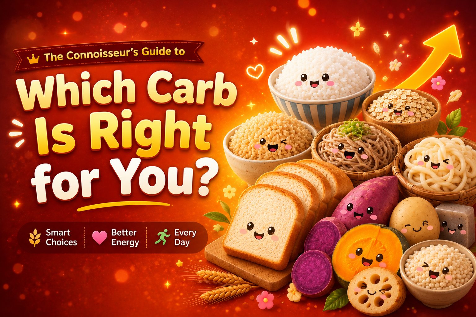 Rice, Bread or Noodles? The Best Carb Depends on What You Want.